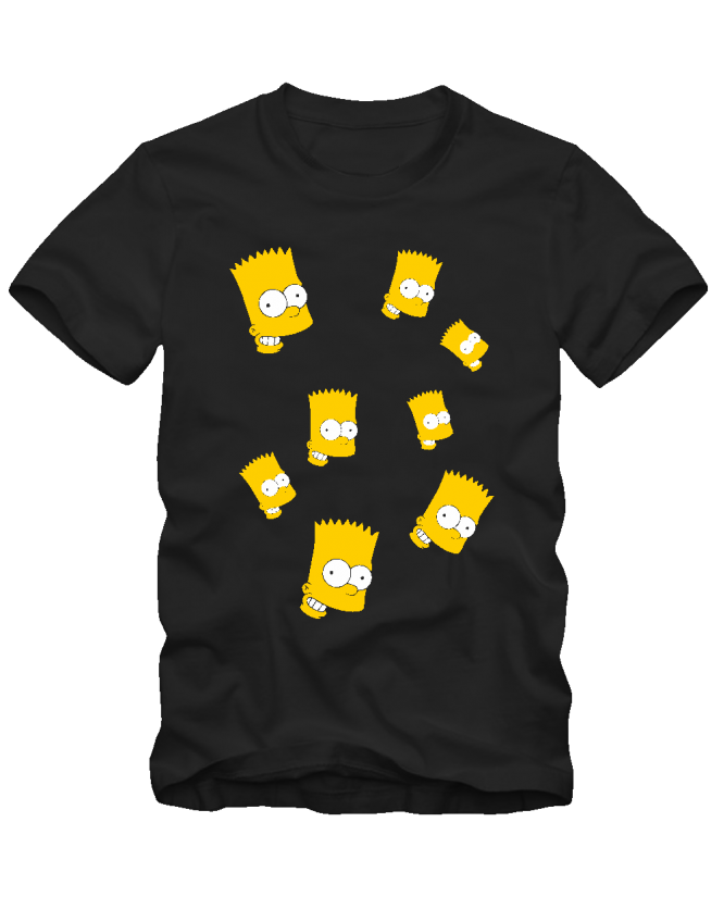 Marškinėliai Simpsons Bartas